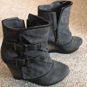 Sale!! Wedge booties
